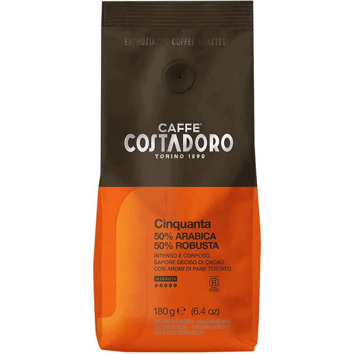 Costadoro CINQUANTA café moulu 180g