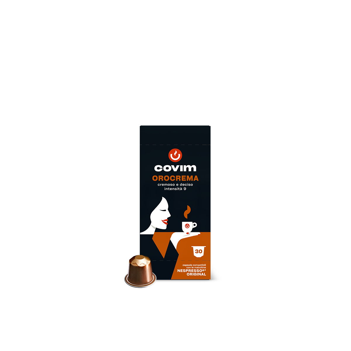 Covim Orocrema dosettes Nespresso compatibles X30
