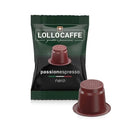 Lollo Caffè NERO dosettes Nespresso compatibles X100