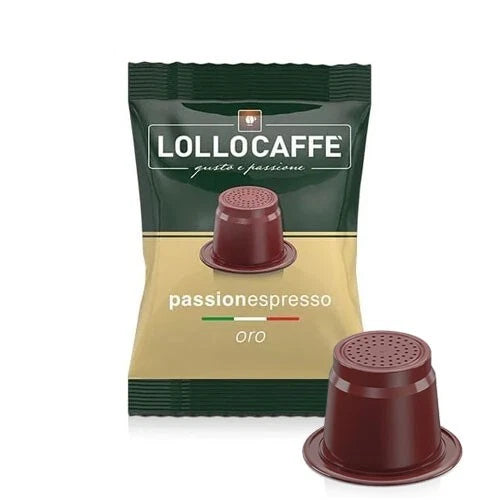 Lollo Caffé ORO dosettes Nespresso compatibles X100