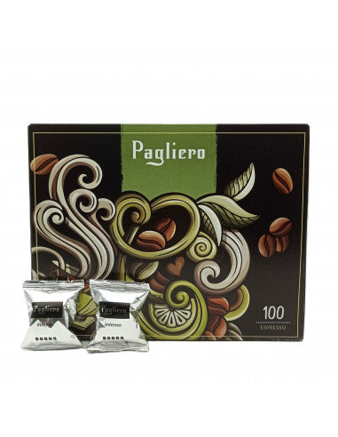 Pagliero intenso dosettes compatibles Nespresso X100