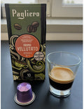 PAGLIERO VELLUTATO DOSETTES COMPATIBLES NESPRESSO X10
