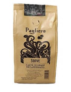 Pagliero décaféiné Soaves café grain 250g