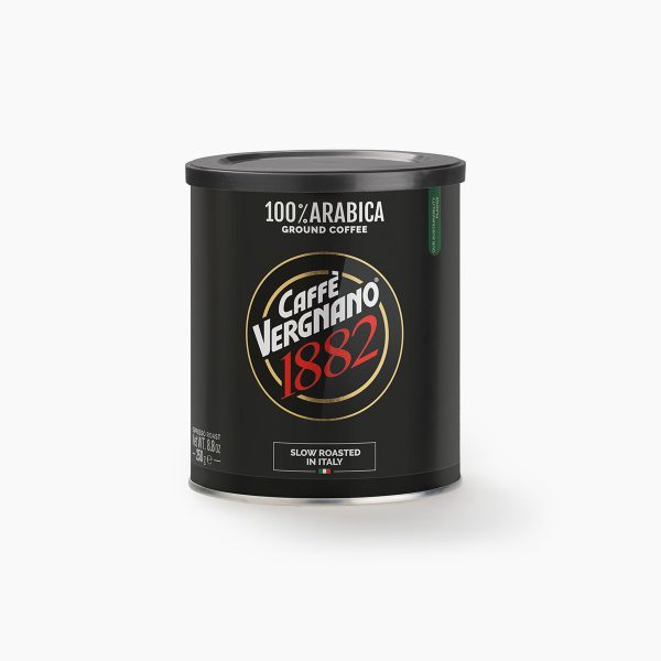 Vergnano 1882 LATTINA ARABICA MOKA 100% arabica café moulu 250g
