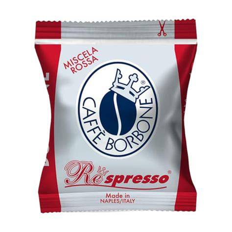 Borbone RESPRESSO Rosso dosettes compatibles Nespresso X50