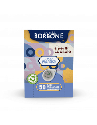 CAFFE BORBONE PARADISO DOSETTES ESE CIALDA PODS X50 EXCLUSIVITE