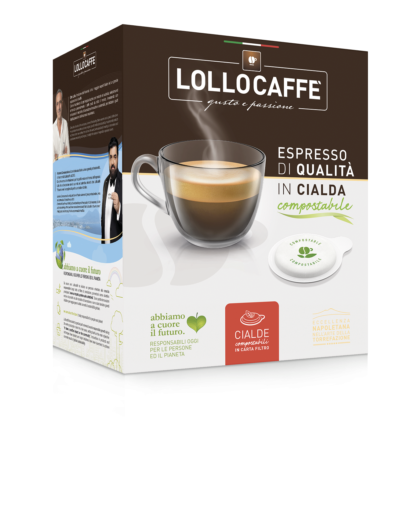 LOLLO CAFFE ORO-DOSETTES ESE, CIALDA, PODS x 100