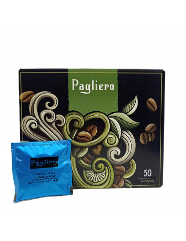 PAGLIERO CAFFE CLASSICA DOSETTES ESE, CIALDA, PODS X50