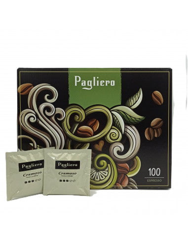 PAGLIERO CAFFE CREMOSO DOSETTES ESE, CIALDA, PODS X100