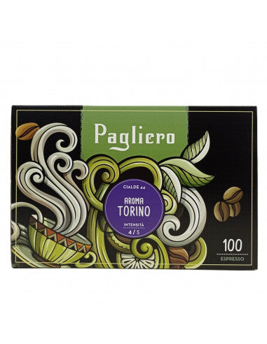 PAGLIERO CAFFE TORINO DOSETTES ESE, CIALDA, PODS X100