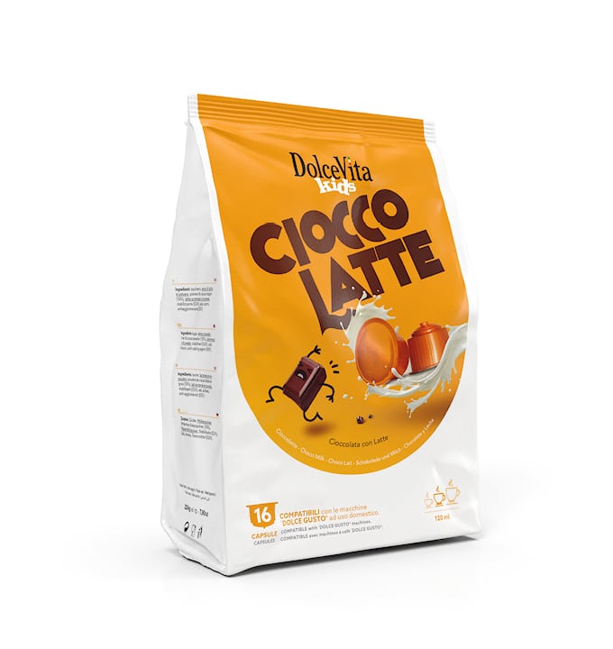 DOLCE VITA BOISSON SOLUBLE CIOCCO LATTE DOLCE GUSTO COMPATIBLE X16