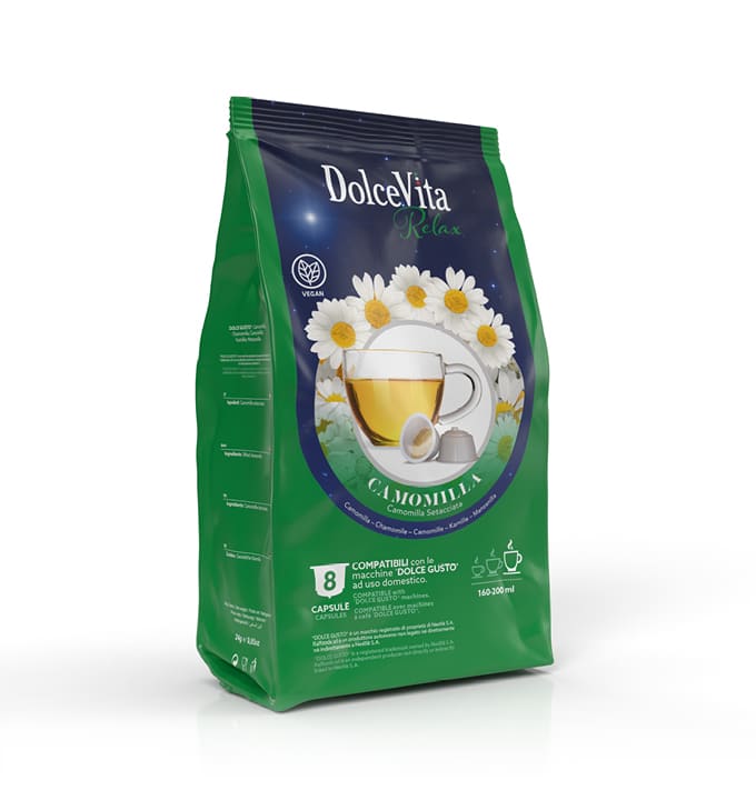 DOLCE VITA TISANE CAMOMILLA DOLCE GUSTO COMPATIBLE X16