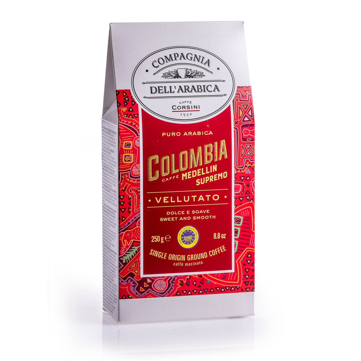 CORSINI COLOMBIA MEDELLIN 100% ARABICA CAFE MOULU 250G