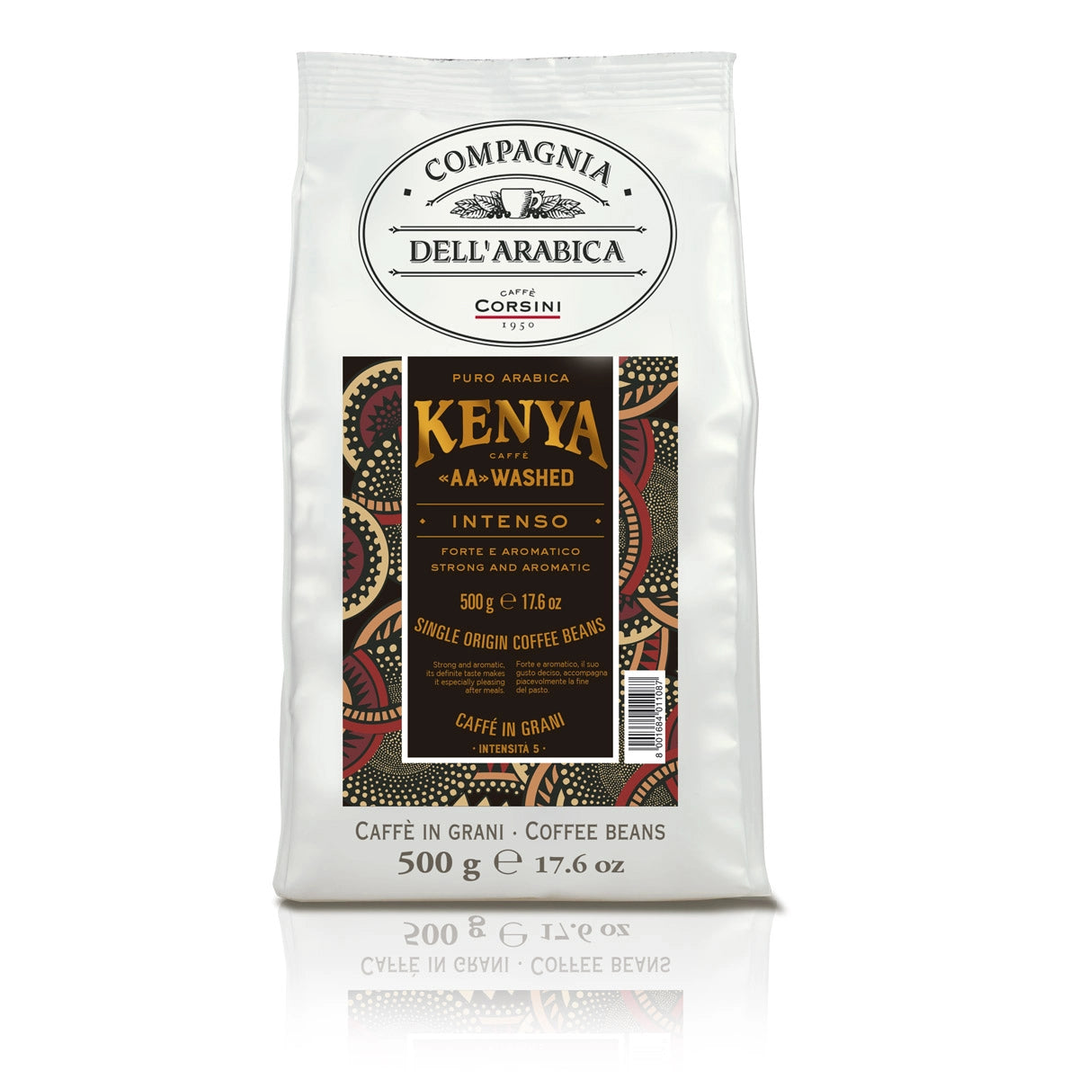 CORSINI KENYA 100% ARABICA CAFE GRAIN 500G