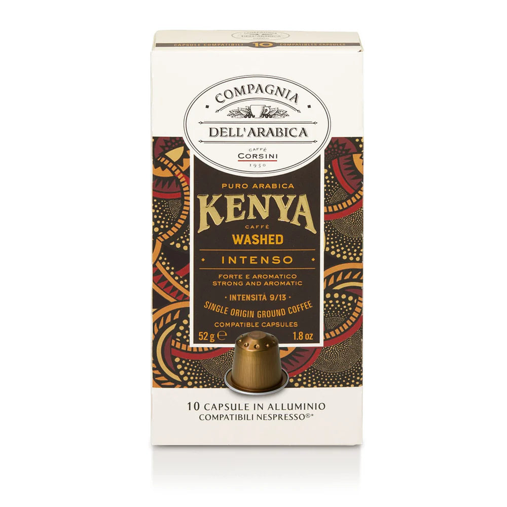CORSINI KENYA DOSETTE COMPATIBLE NESPRESSO 100% ARABICA X10