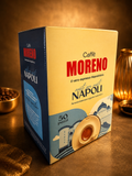 Capsule Moreno Modo Mio compatible Napoli x50 - Café Italien Prémium Puissant