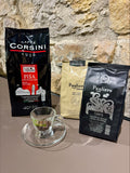 PACK Découverte café grain 1X corsini PISA 500G 1X Pagliero cento 250G 1x Pagliero Colombia 250G