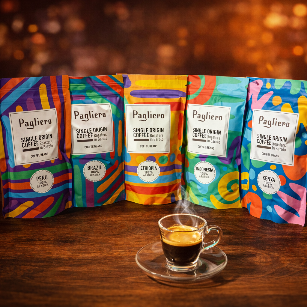 Pagliero specialty Bresil café grain 200g