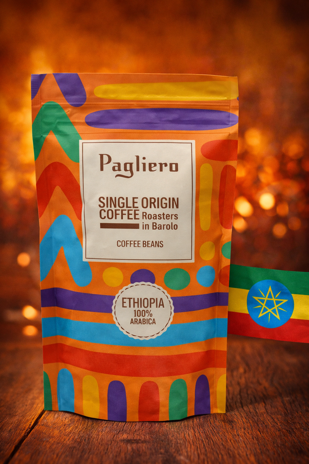 Pagliero specialty Ethiopie café grain 200g